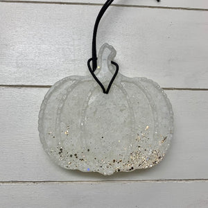 Pumpkin White Glitter Bottom | Fall Festival Scent