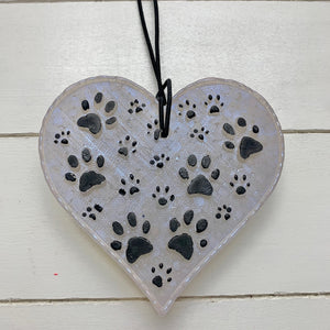 Paw Print Heart Custom Freshie | Create Your Own Freshie