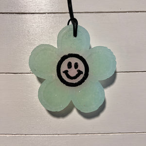 Smiley Flower | Green & Pink | Butt Naked Scent