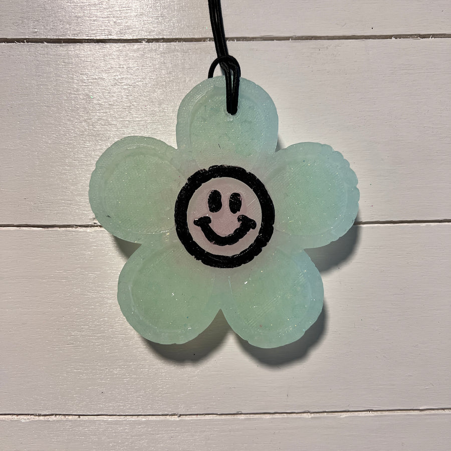 Smiley Flower | Green & Pink | Butt Naked Scent