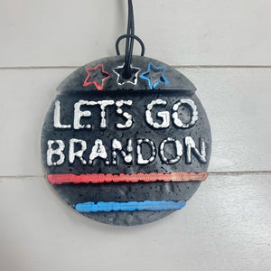 Let's Go Brandon | Black | Black Ice Scent