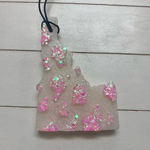 Cow Print Idaho | White & Pink With Sparkles | Tropical Cowboy Scent