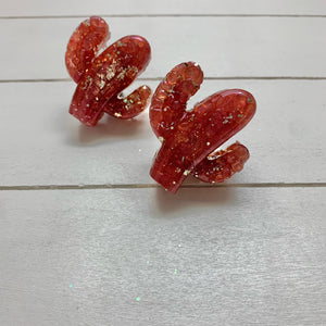 salt scent Copper/Gold Glitter cactus Vent Clips Horizontal