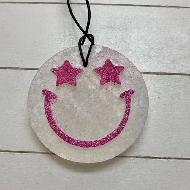 Star Eyes Smiley Custom Freshie | Create Your Own Freshie